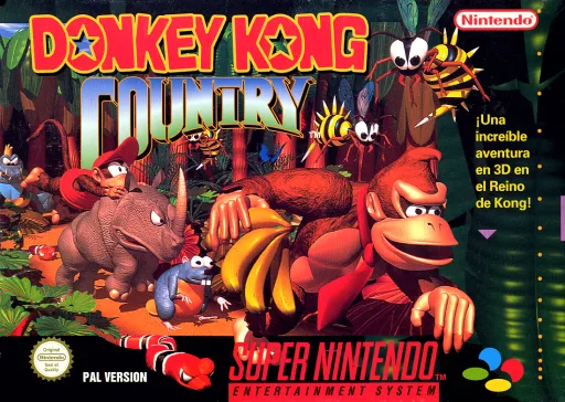 Donkey Kong Country (Europe) (En,Fr,De)